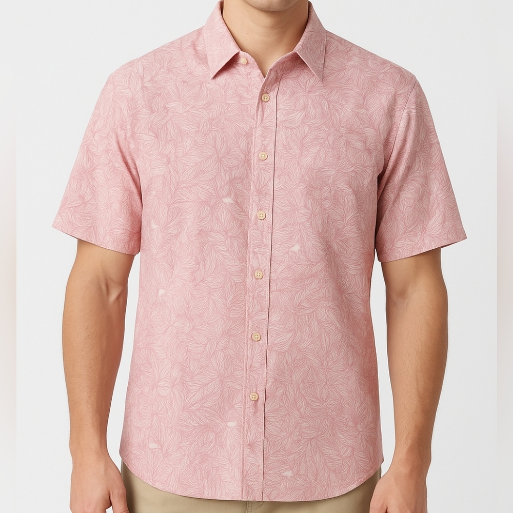 ROWM Dillard's Men Designer Oasis Big And Tall Button Down 4XB